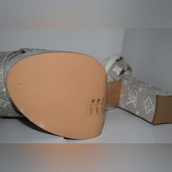 Louis Vuitton MONOGRAM Womens Platform & Wedge Sandals 2023 SS - Picture 8 of 14